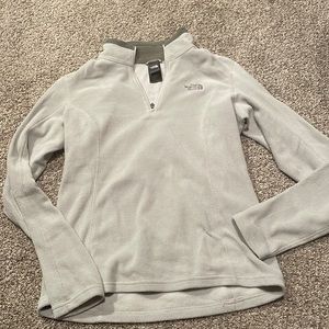 North face fleece half zip